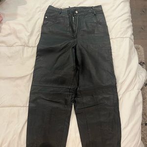 Genuine Leather size 4 pants - TOGETHER Brand